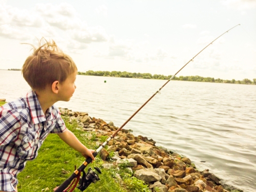 2014 07 17 Fishing with Grandpa Gene-3